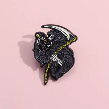 Elegant Metal Pin Badge by Topboring