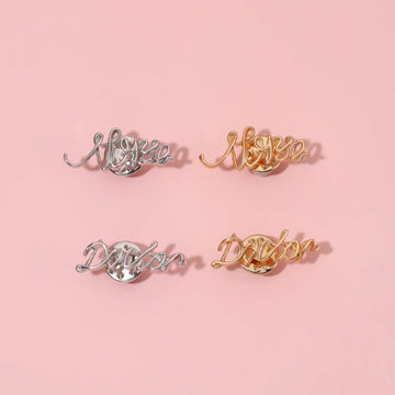 Quirky Metal Pin Badge by Topboring