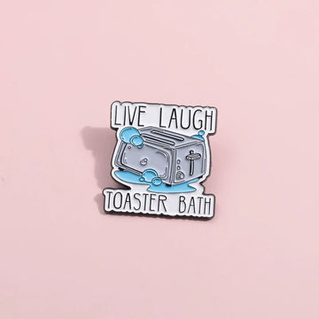 Cute Metal Pin Badge by Topboring