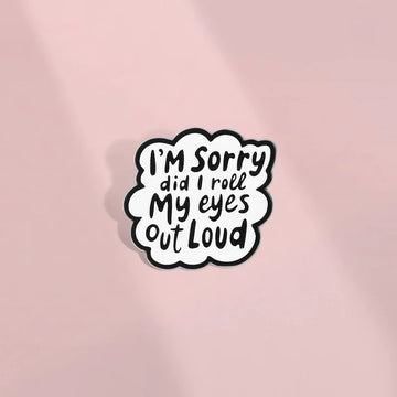 Funny Pin Badge by Topboring