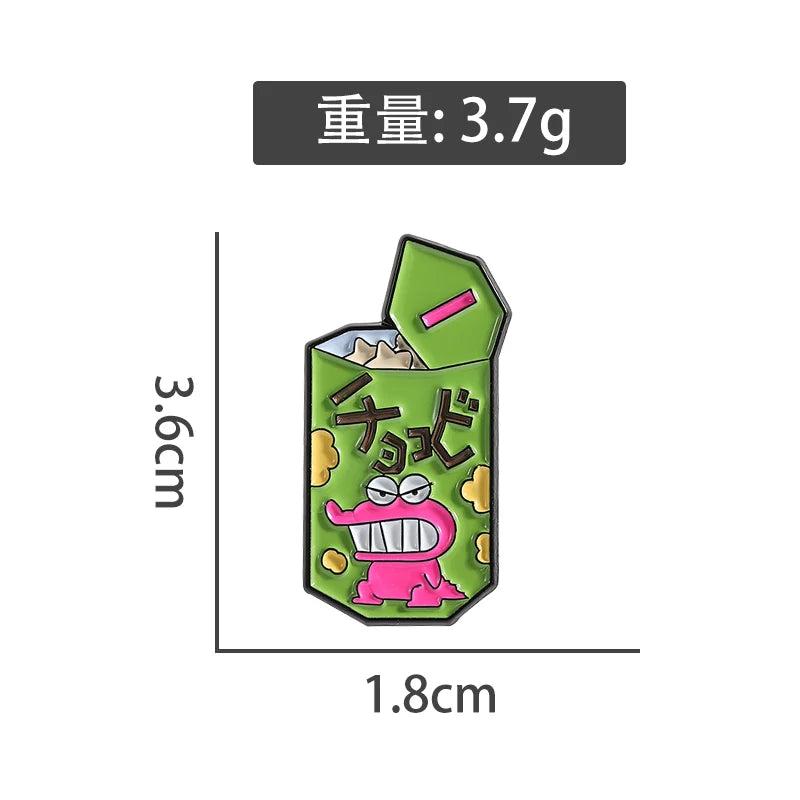 Charming Cute Cartoon Metal Pin Metal Pin Badge Edition4