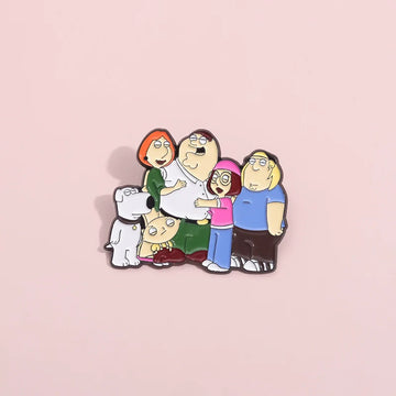 Stylish Cartoon Metal Pin Badge by Topboring