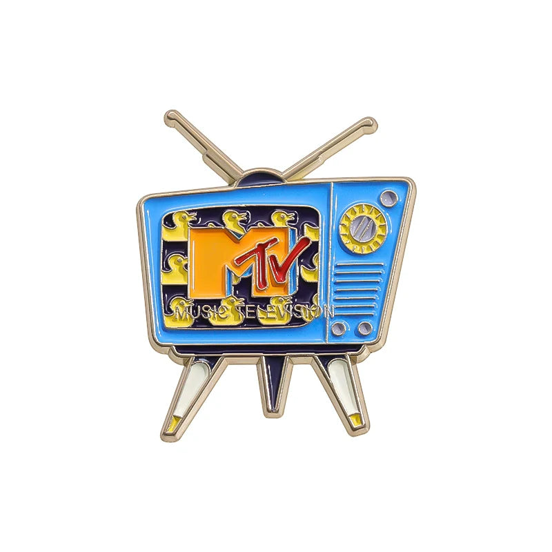 Playful Funny Metal Pin Badge Hard Enamel Pin Badge V22