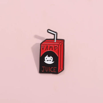 Cute Cartoon Metal Pin Badge by Topboring