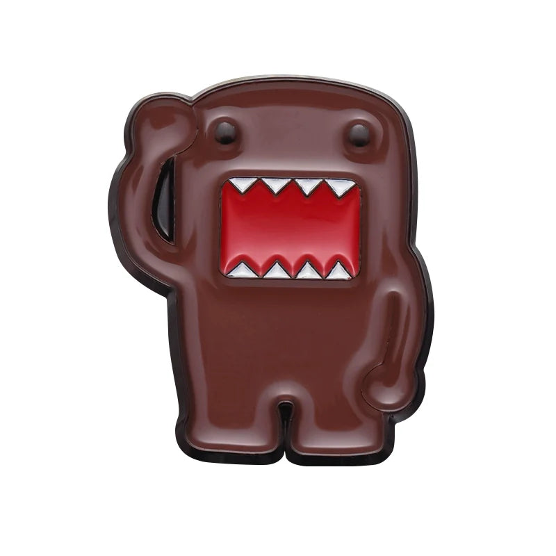 Lovely Retro Cartoon Metal Pin Hard Enamel Pin Badge