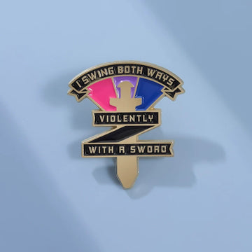 Charming Metal Pin Badge by Topboring