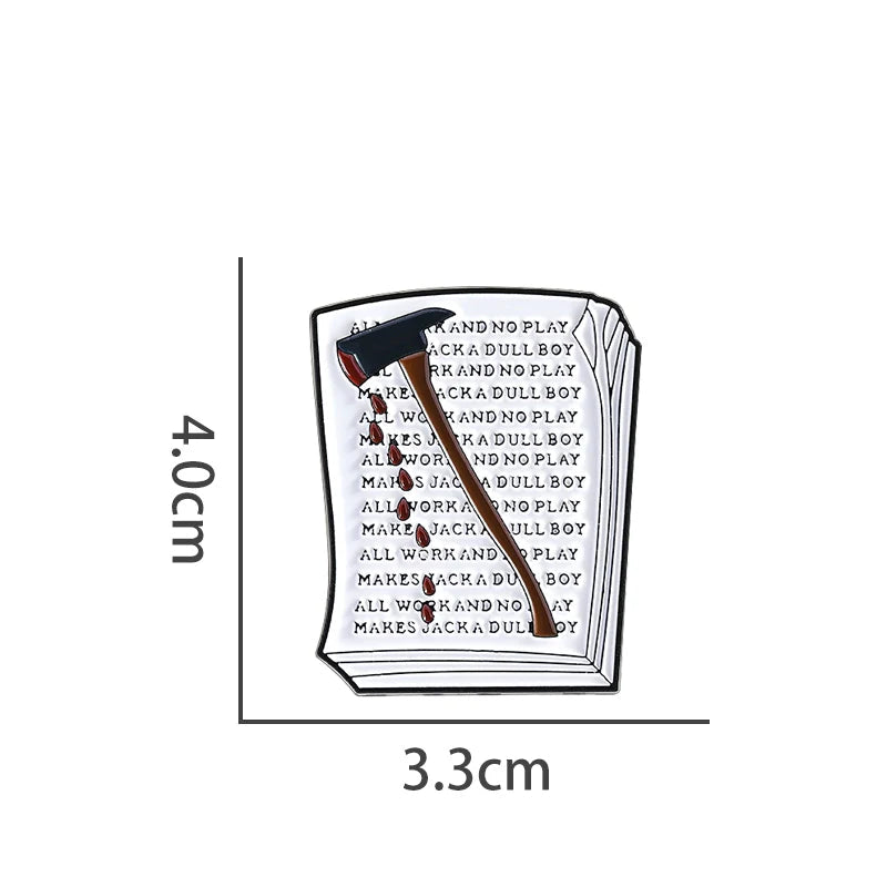 Aesthetic Funny Metal Pin Badge Metal Pin Badge Style4