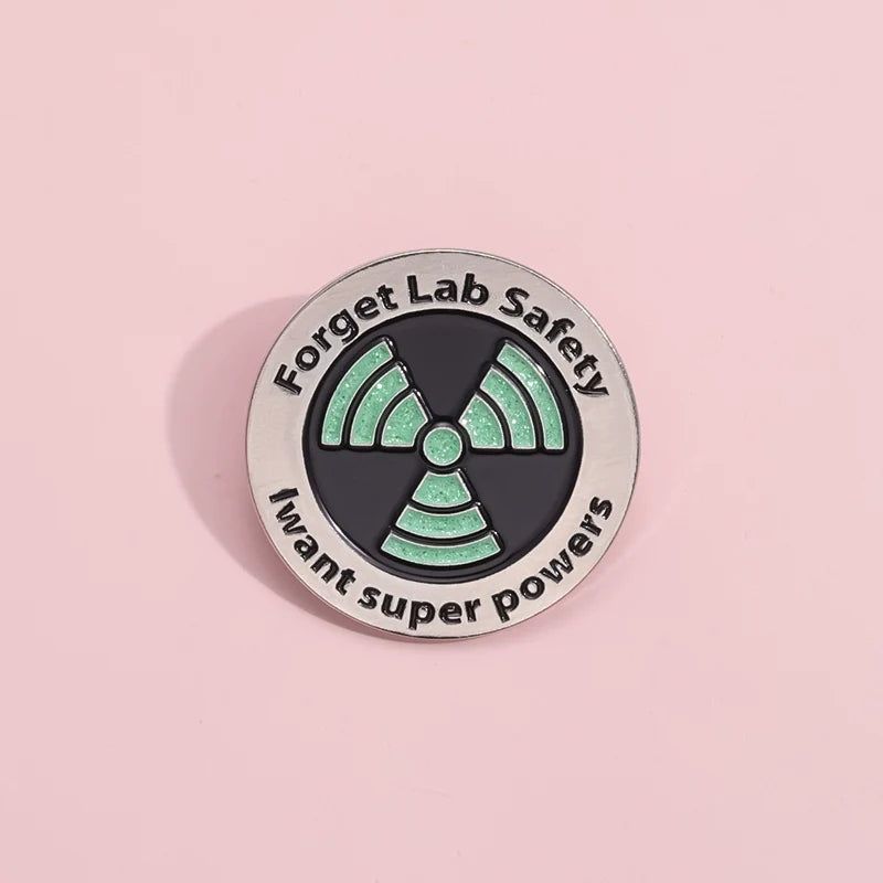 Funny Metal Pin Badge by Topboring