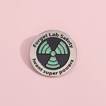 Funny Metal Pin Badge by Topboring