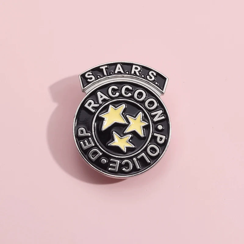 Mini Metal Pin Badge by Topboring