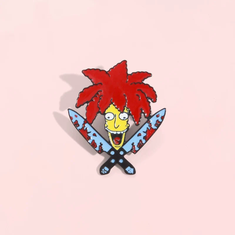 Cute Pin Badge by Topboring