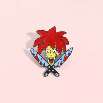 Cute Pin Badge by Topboring