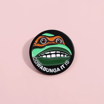 Stylish Cartoon Metal Pin Badge by Topboring