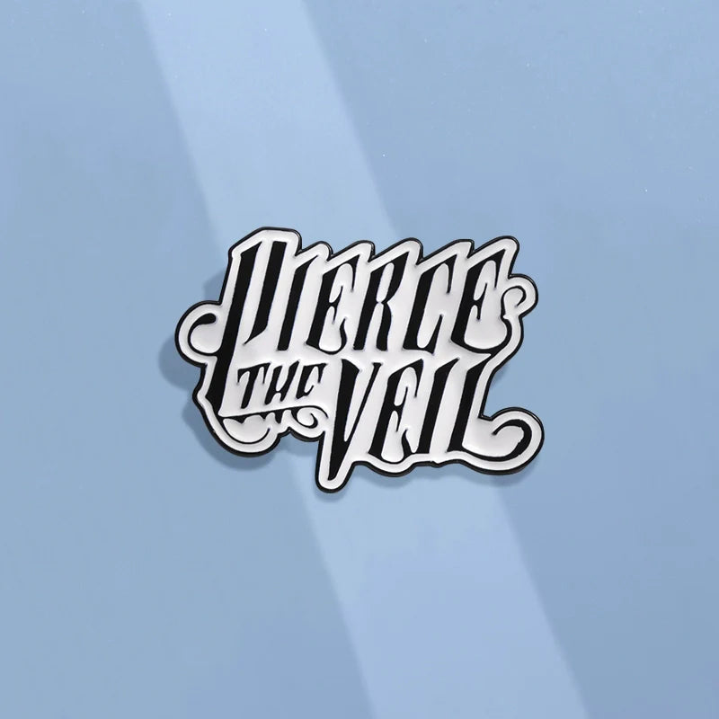 Cute Cartoon Metal Pin Badge by Topboring