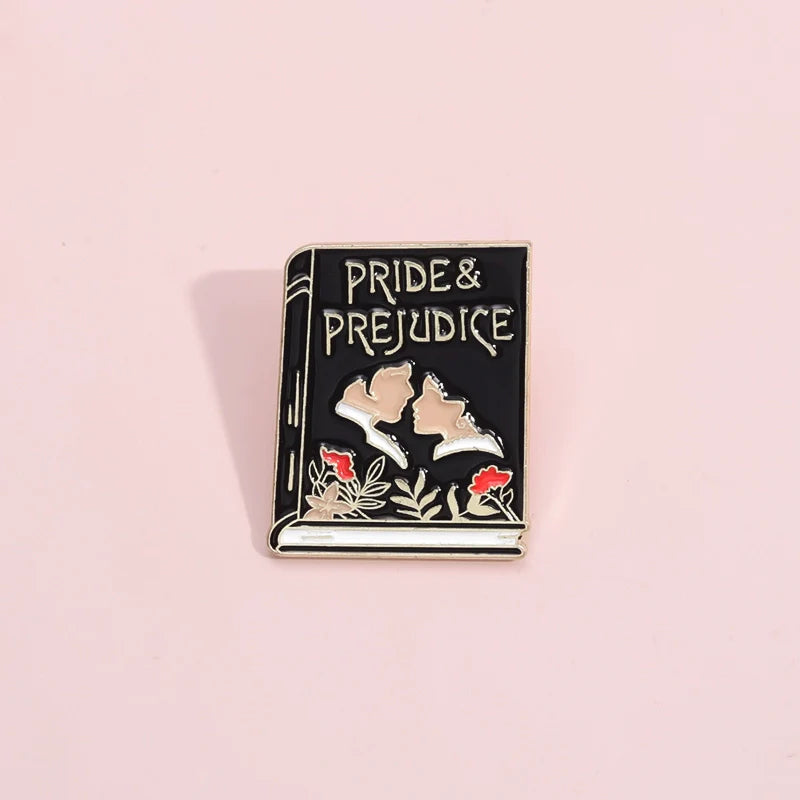 Whimsical Metal Pin Badge by Topboring