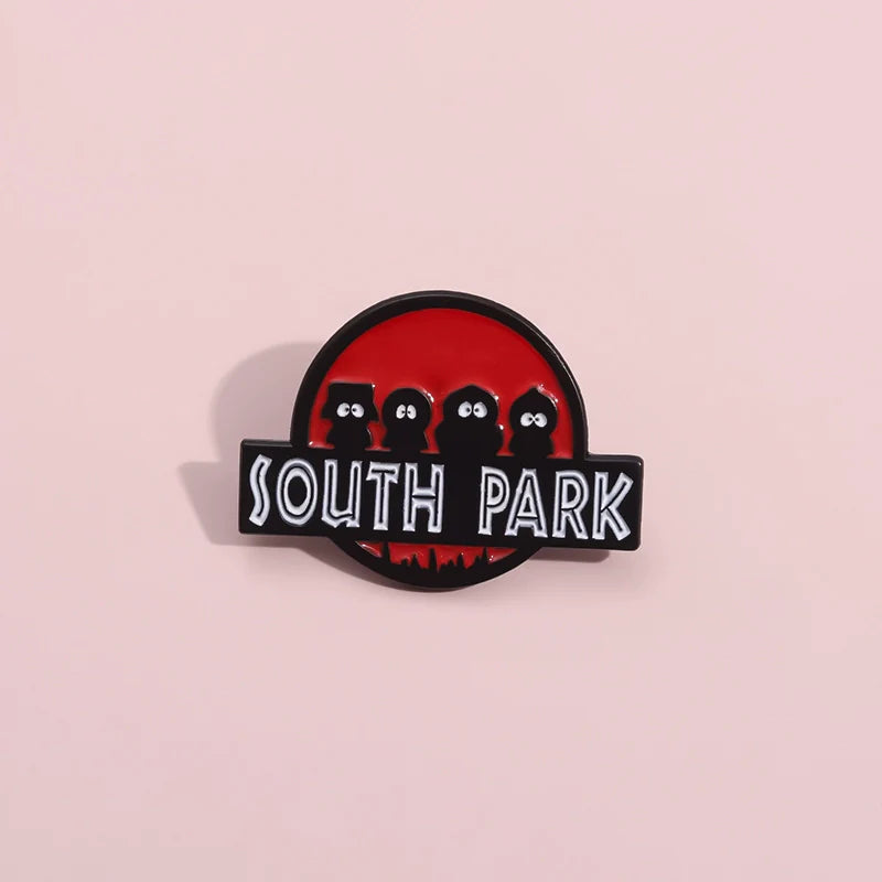 Cute Anime Cartoon Metal Pin Badge by Topboring