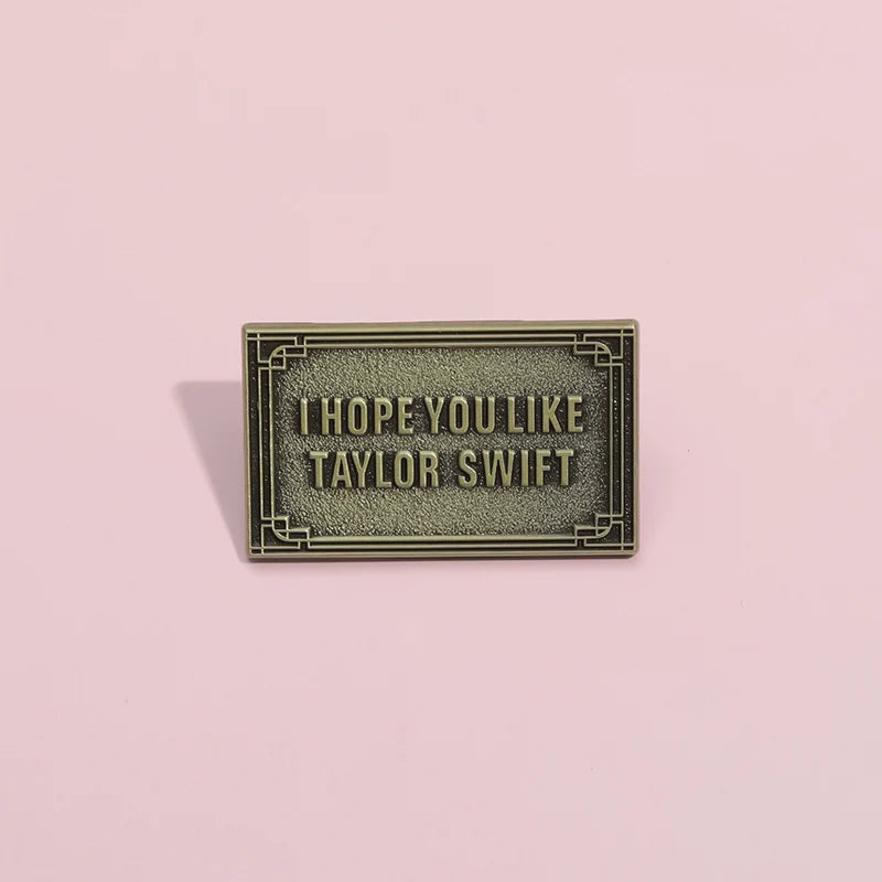Cute Metal Pin Badge by Topboring