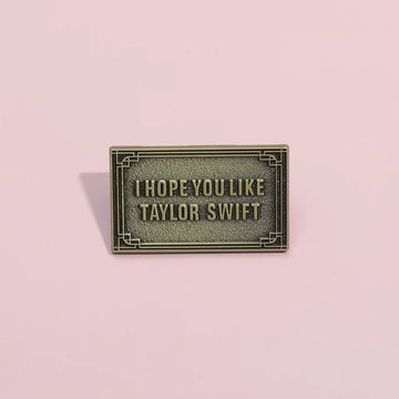 Cute Metal Pin Badge by Topboring