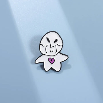 Cute Cartoon Metal Pin Badge by Topboring