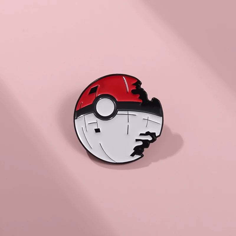 Cute Cartoon Metal Pin Badge by Topboring