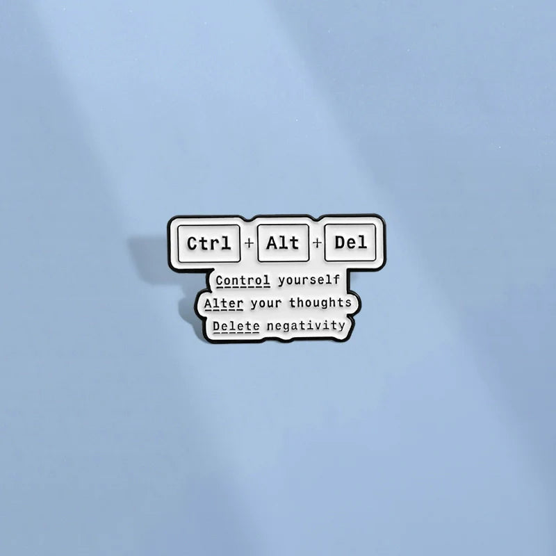 Whimsical Pin Badge by Topboring