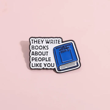 Whimsical Metal Pin Badge by Topboring