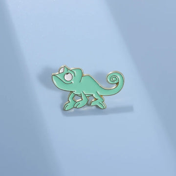 Mini Green Metal Pin Badge by Topboring