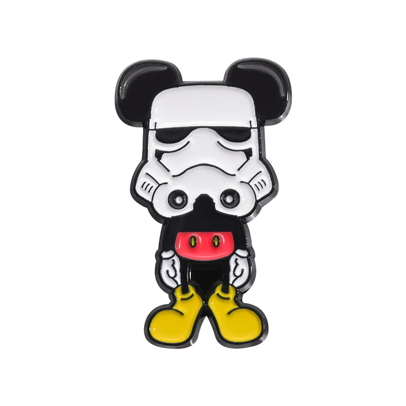 Mini Metal Pin Badge by Topboring