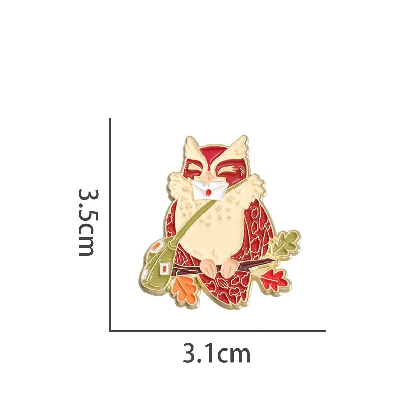 Minimalist Quirky Cartoon Cat Metal Enamel Pin Badge