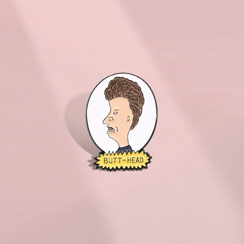 Stylish Cartoon Metal Pin Badge by Topboring