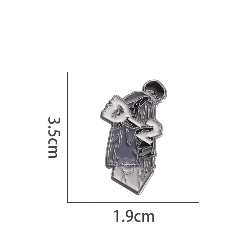 Kawaii Retro Metal Pin Badge Metal Pin Badge