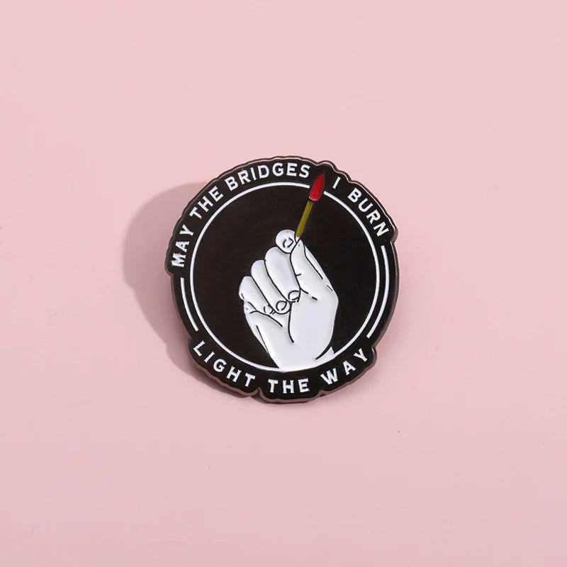 Cool Metal Pin Badge by Topboring