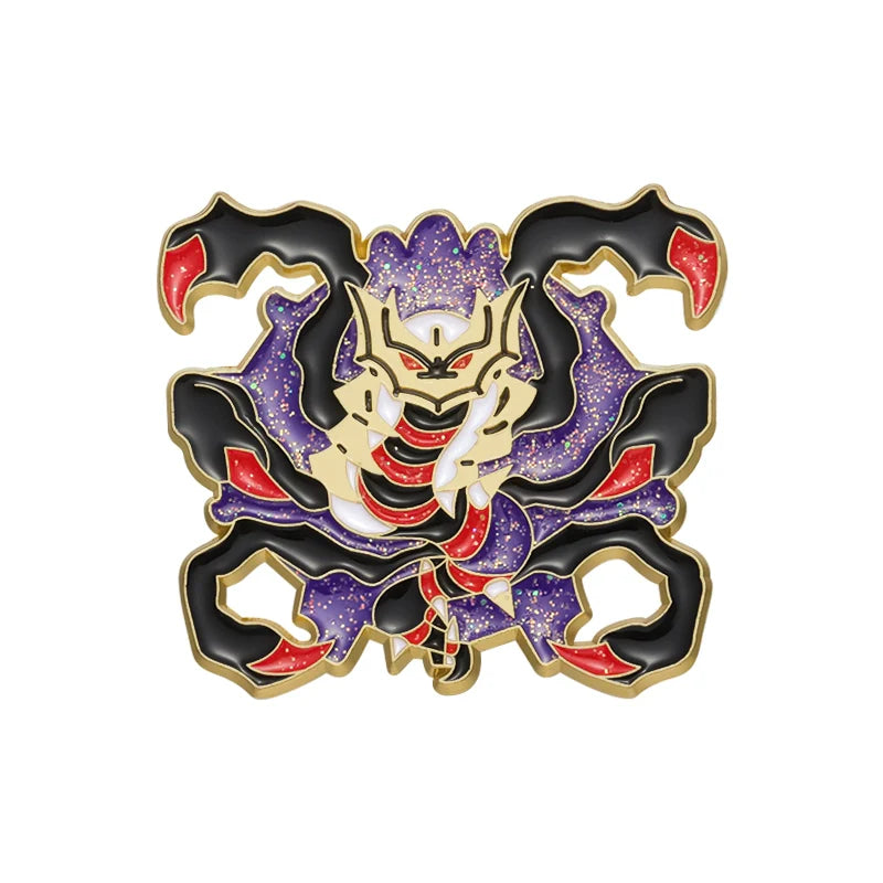 Cute Anime Cartoon Metal Pin Badge by Topboring