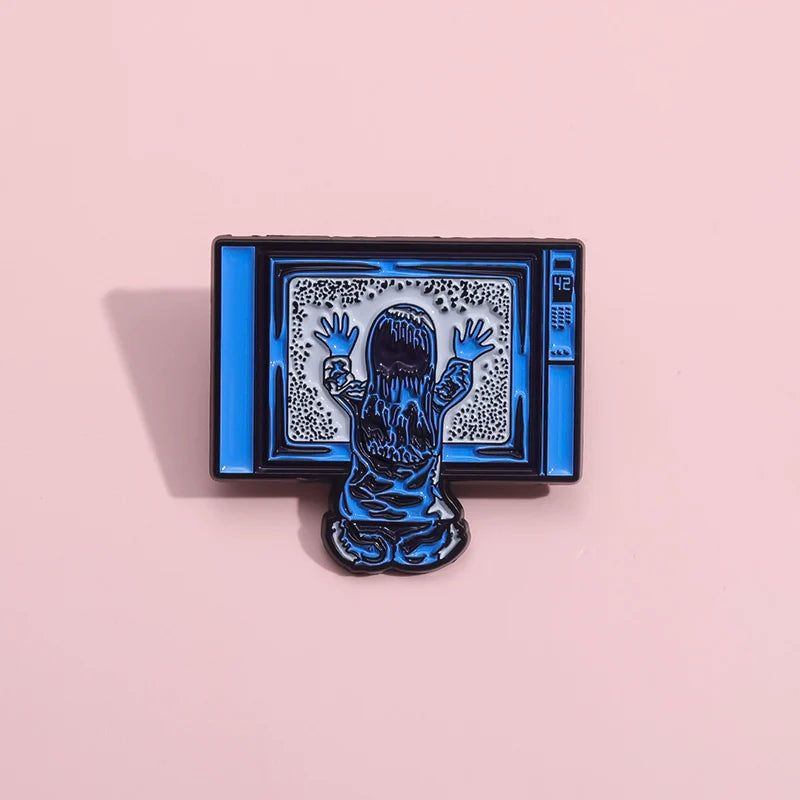 Charming Cartoon Metal Pin Badge by Topboring