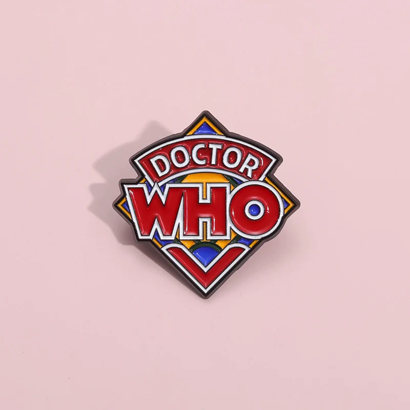 Elegant Metal Pin Badge by Topboring