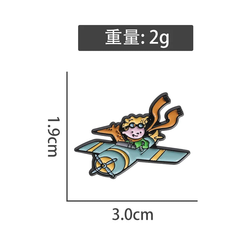 Cool Cute Metal Pin Badge Hard Enamel Pin Badge Alt2