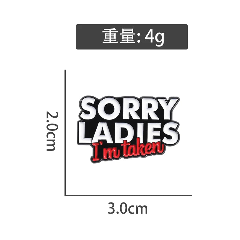 Retro Metal Pin Badge by Topboring