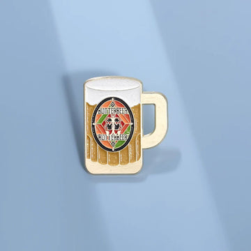 Cute Cartoon Metal Pin Badge by Topboring