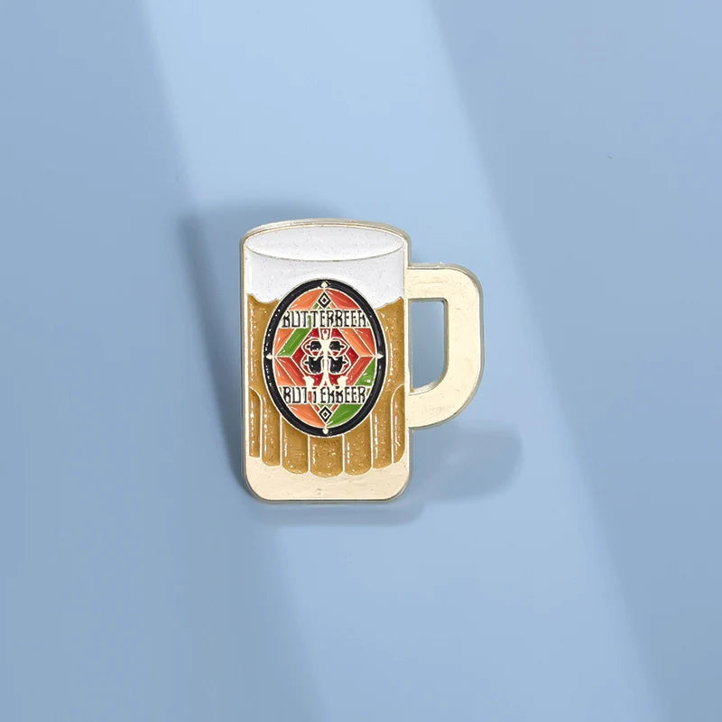 Cute Cartoon Metal Pin Badge by Topboring