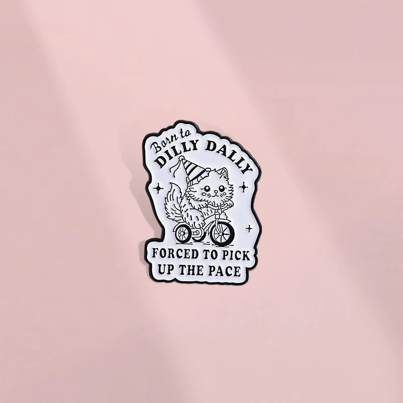Stylish Cartoon Bear Metal Pin Badge by Topboring