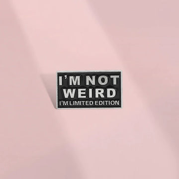 Funny Metal Pin Badge by Topboring