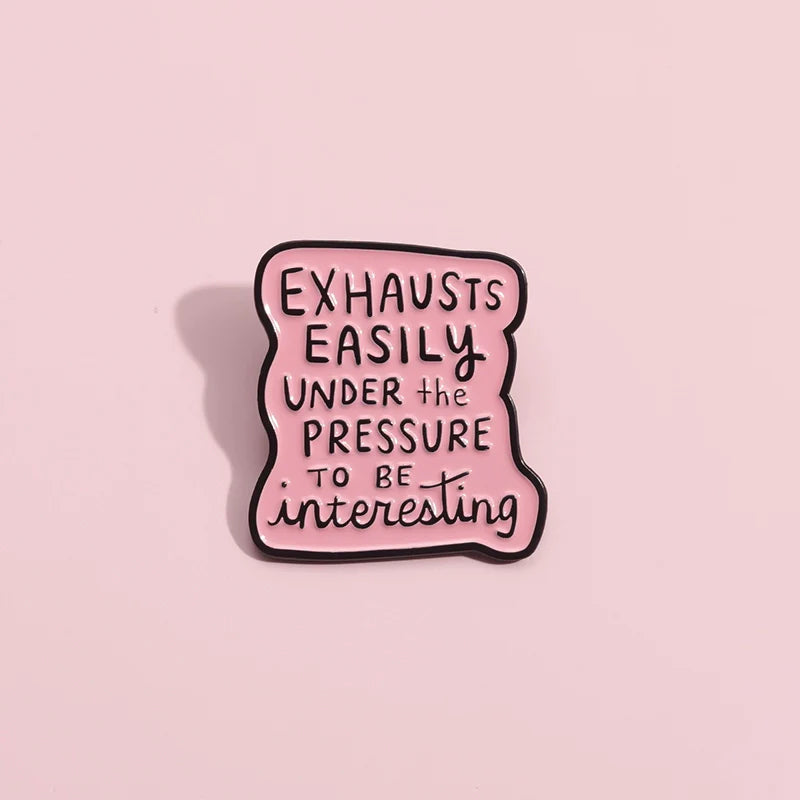 Cute Pin Badge by Topboring