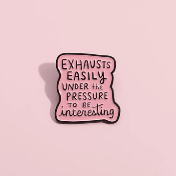 Cute Pin Badge by Topboring