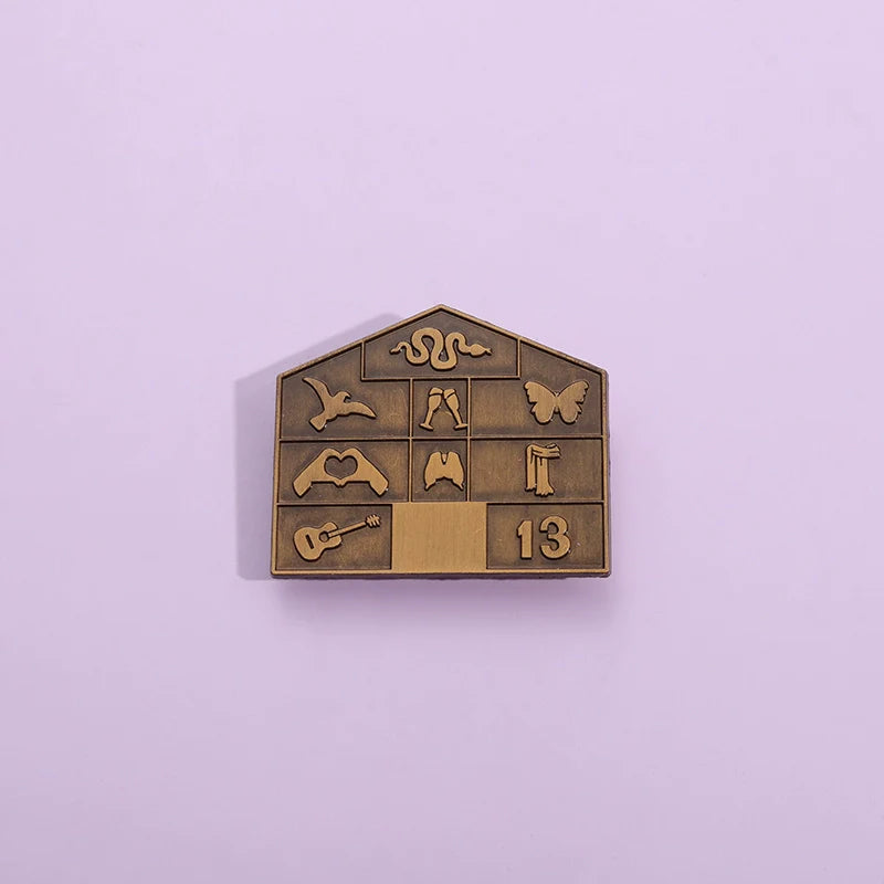 Retro Pin Badge by Topboring
