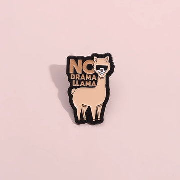 Cute Cartoon Sheep Metal Pin Badge by Topboring
