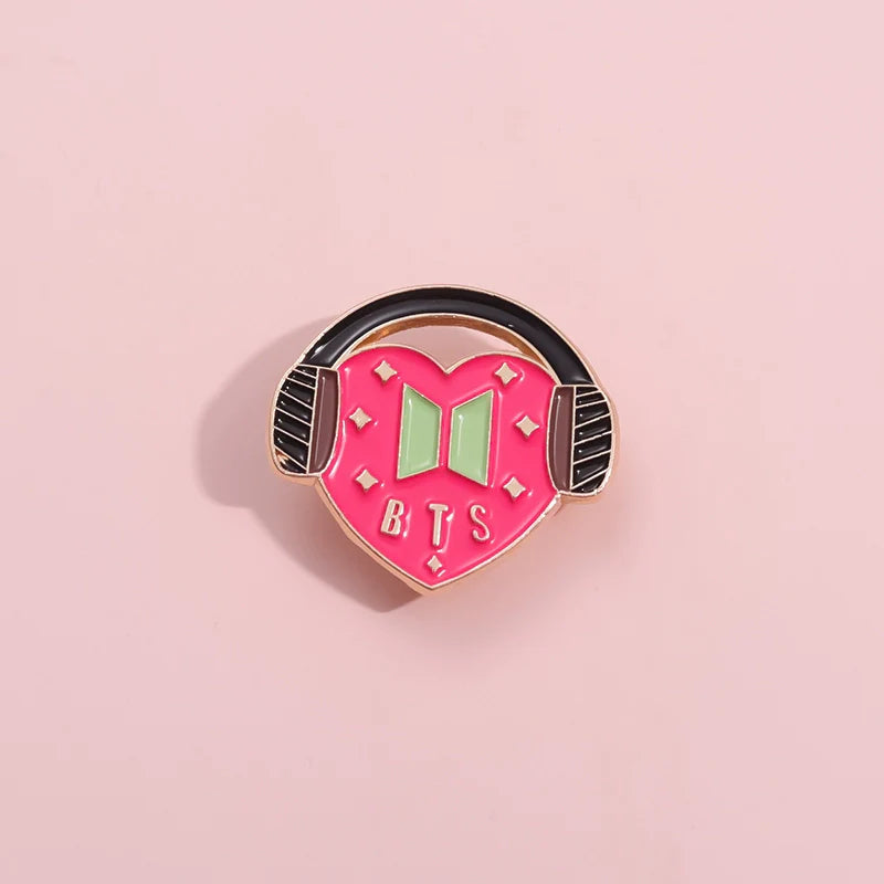 Cool Cartoon Metal Pin Badge by Topboring