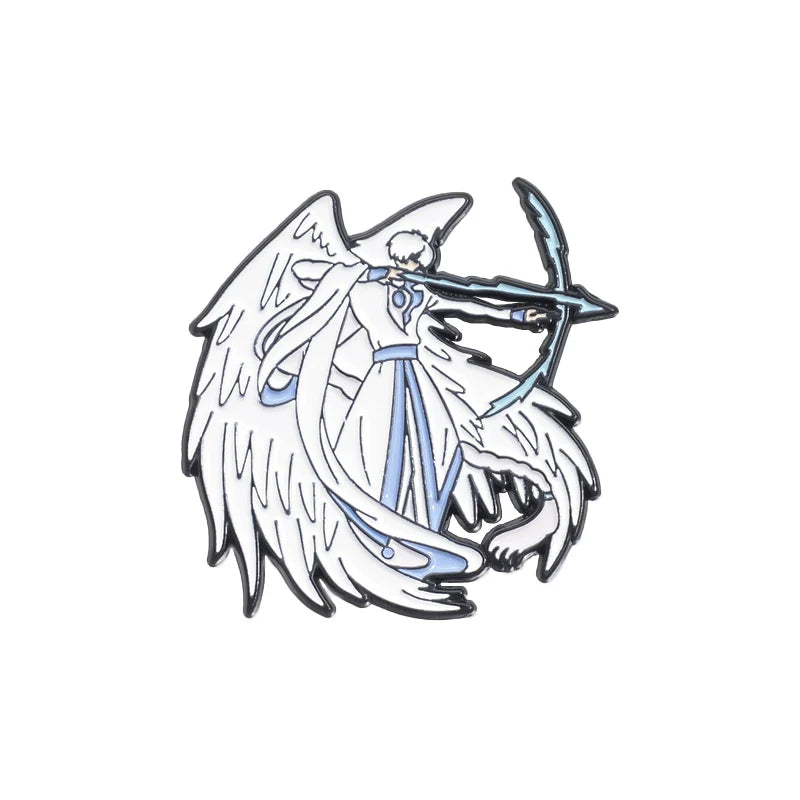 Cute Cartoon Metal Pin Badge by Topboring