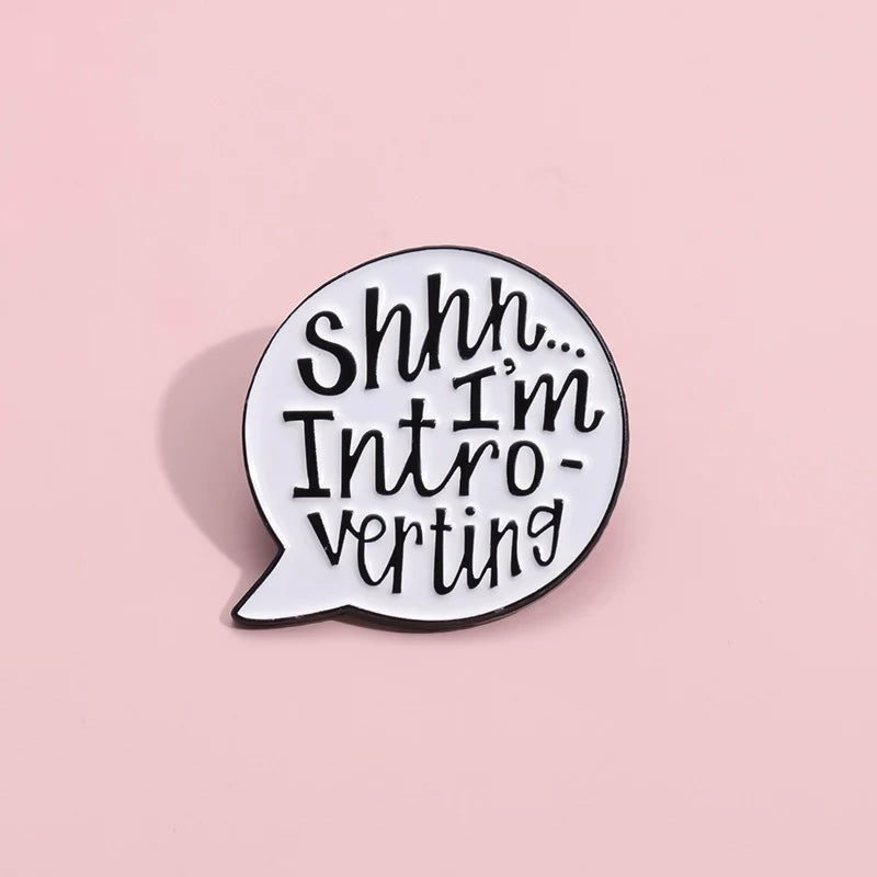 Mini Metal Pin Badge by Topboring