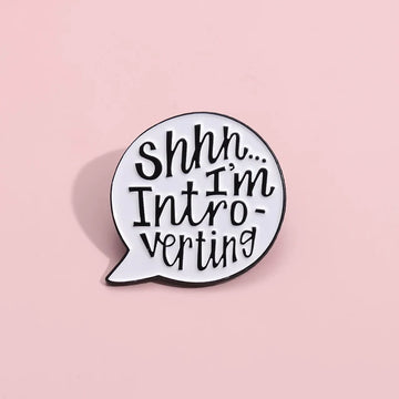 Mini Metal Pin Badge by Topboring