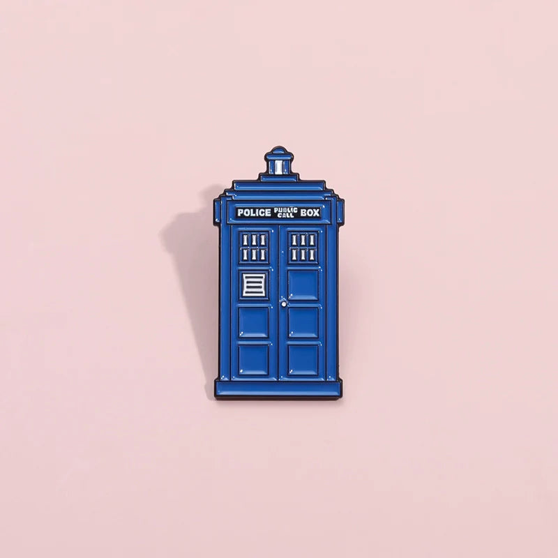 Retro Metal Pin Badge by Topboring
